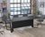 Стол для переговоров V-240 Loft Design Антрацит Без розеток 144812c24173 фото
