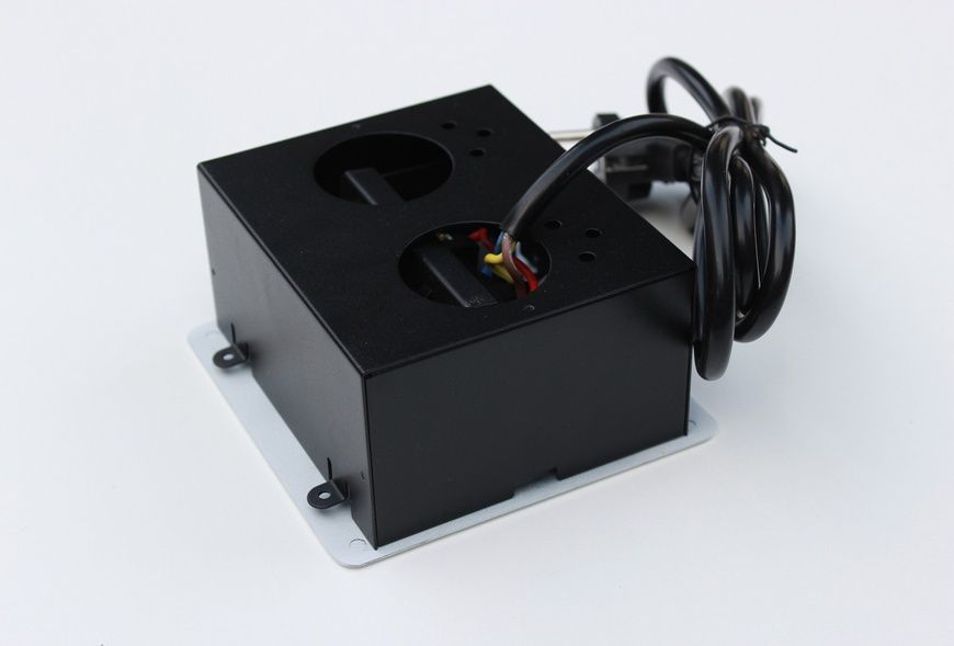 Настільна розетка 1R+USB+Type-C біла 144928 фото