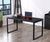 Письмовий стіл Loft design Q-160-36 Black Венге Луїзіана 144533c23889 фото