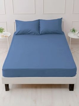 Набор Good-Dream простынь на резинке 70х190 + 2 наволочки 50х70 microfiber Blue (GDBSMB070190) GDBSMB070190 фото
