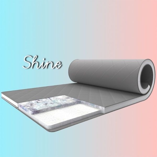 Матрац топпер на диван або ліжко ортопедичний Shine 65x180 1266 фото