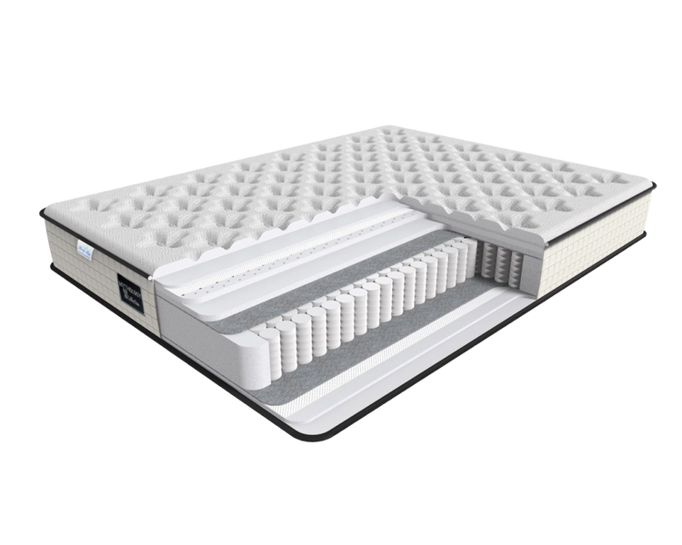 Ортопедичний матрац для спальні Afina 80x190, з латексом, незалежний блок Pocket 1930FS фото