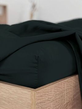 Простирадло на гумці Good-Dream сатин Black 70х190 (GDSBLSHEETF070190) GDSBLSHEETF070190 фото