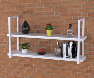 Полка PL-2-36 Loft Design Белый 112 см Белый 53813c24522 фото