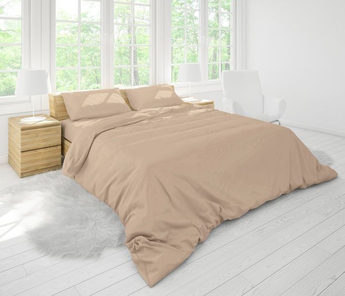 Простирадло на гумці Good-Dream бязь Beige 70х190 (GDPRGBB070190) GDPRGBB070190 фото