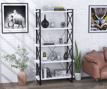 Стелаж Скіф-5-920 Loft Design Білий 55520c22365 фото