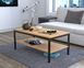Журнальный столик L-1 Loft Design Дуб Крафт золотой 53724c24413 фото