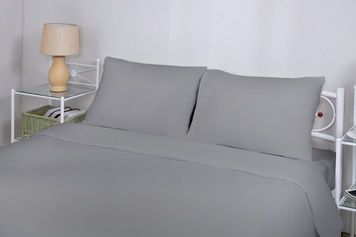 Комплект постільної білизни Good-Dream Бязь Premium Grey дитячий (GDCGBS145209) GDCGBS145209 фото