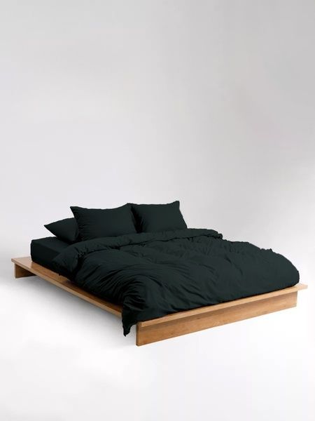 Пододеяльник на молнии Good-Dream сатин Black 143 x 210 (GDSBLACKDC143210) GDSBLACKDC143210 фото