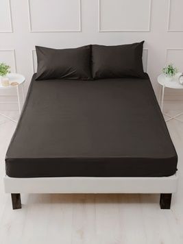 Набор Good-Dream простынь на резинке 70х190 + 2 наволочки 50х70 microfiber Brown (GDBSMBR070190) GDBSMBR070190 фото