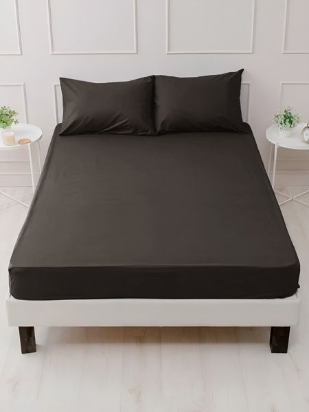 Простынь на резинке Good-Dream microfiber Brown 70х190 (GDMBSHEETF070190) GDMBSHEETF070190 фото