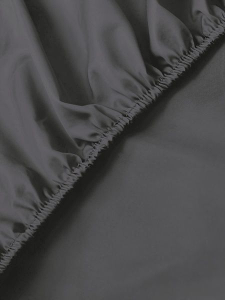 Простирадло на гумці Good-Dream сатин Grey 70х190 (GDSGSHEETF070190) GDSGSHEETF070190 фото