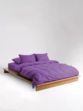 Набір Good-Dream підковдра 143х210 на блискавці + 2 наволочки 50х70 сатин Purple (GDBSSPL143210) GDBSSPL143210 фото