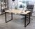 Письмовий стіл Loft design Q-135-36 Black Дуб Борас 144531c23882 фото