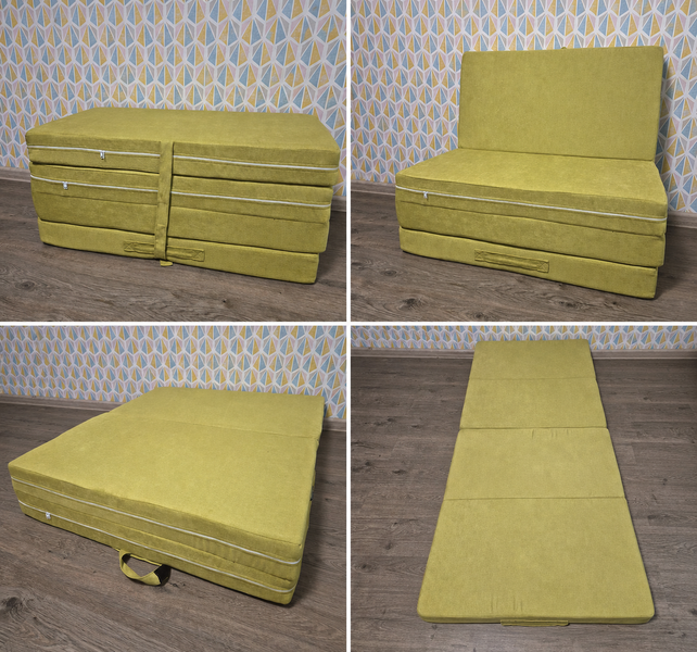 Матрас-трансформер для укрытыя или на пол Flex Fold Transform Collection 70x200, 7 см, Серый NF9918 фото
