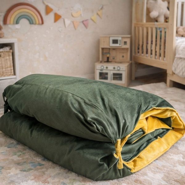 Матрац-трансформер Flex Fold Easy Transform Collection жовто-зелений T9810 фото