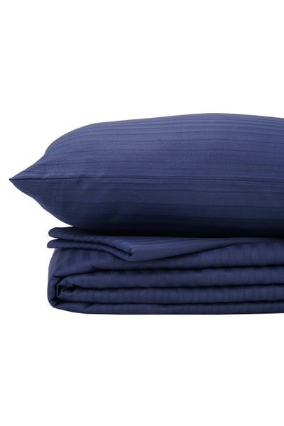 Пододеяльник на молнии Good-Dream страйп-сатин на молнии Dark Blue 143 x 210 (GDDCSSDB143210) GDDCSSDB143210 фото