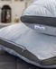 Подушка анатомічна класична "Strong Sleep 3D" 50х70 Gray (Темно-сіра) 1227 фото 10