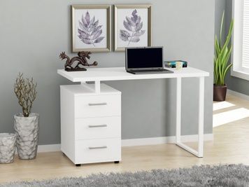 Письмовий стіл Loft design L-27 Білий Білий 53678c24266 фото