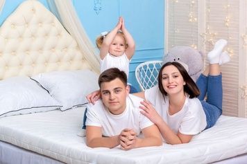 Дитячий матрац ортопедичний Tonus Life 60x120 безпружинний, матрац в ліжечко 1554 фото
