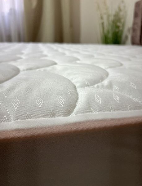 Наматрасник хлопковый защитный стеганный &laquo;Cotton Standart&raquo; 80х190 5341A фото