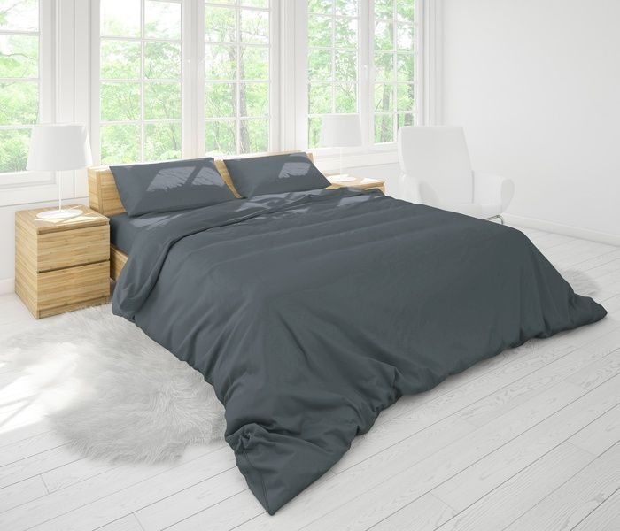 Підковдра Good-Dream бязь Dark Grey 110х140 (GDPDGBDG110140) GDPDGBDG110140 фото